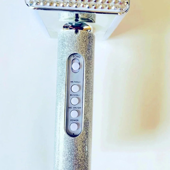 Tzumi Pop Solo Karaoke Microphone Gem Edition with Phone Holder - Picture 8 of 8